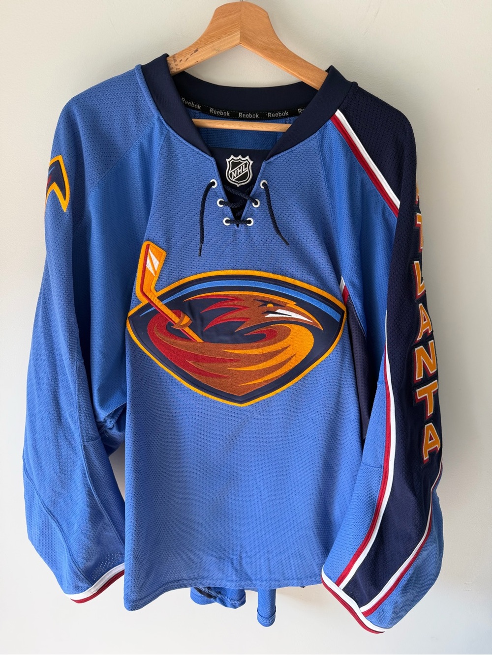 Atlanta Thrashers Reebok Authentic NHL Jersey, Size 56